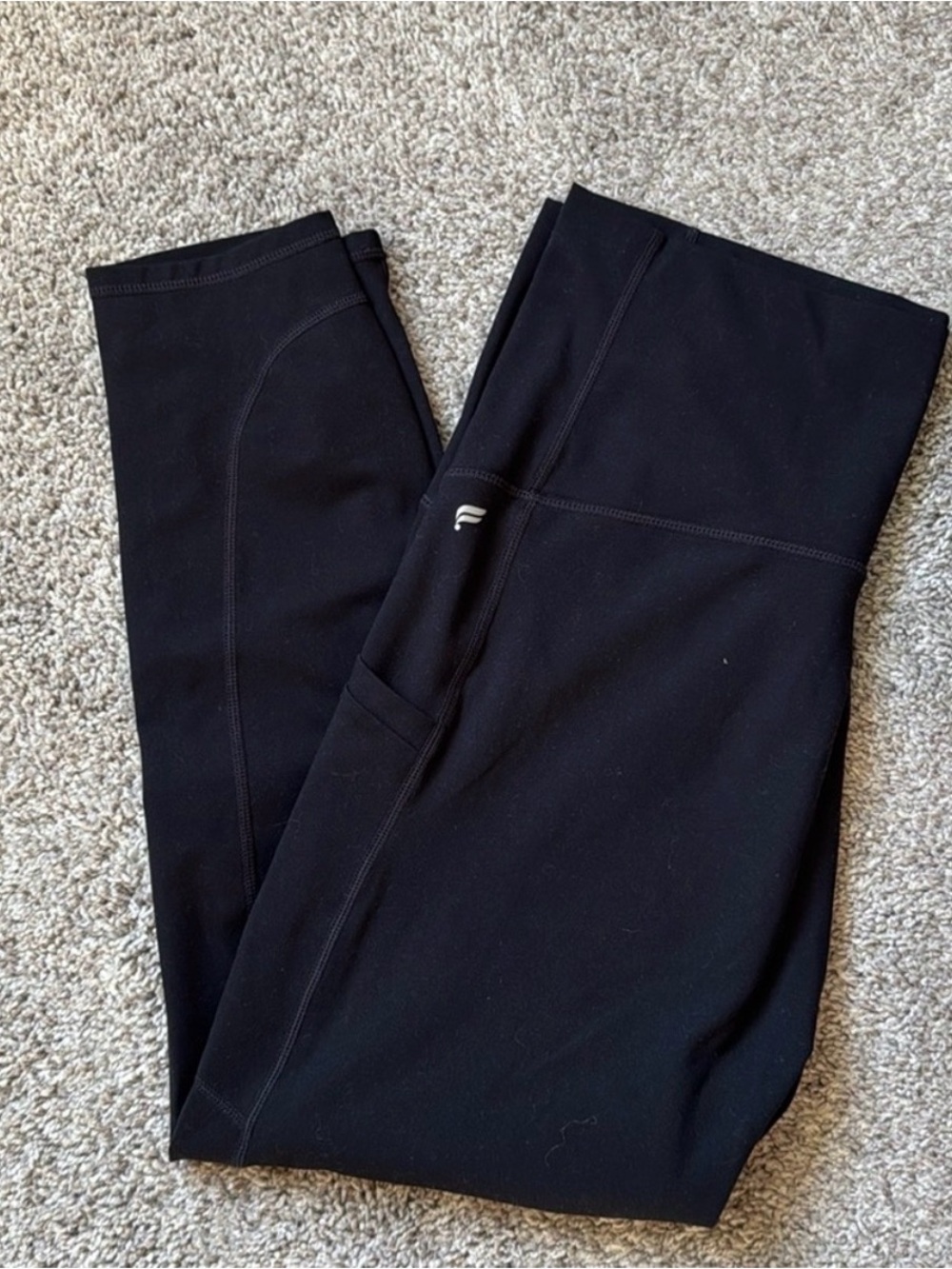 Fabletics Black High-Waisted Leggings